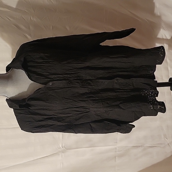 A.L.C. Black Button Down Shirt for Women, Size: 2X, NWT - Picture 1 of 9